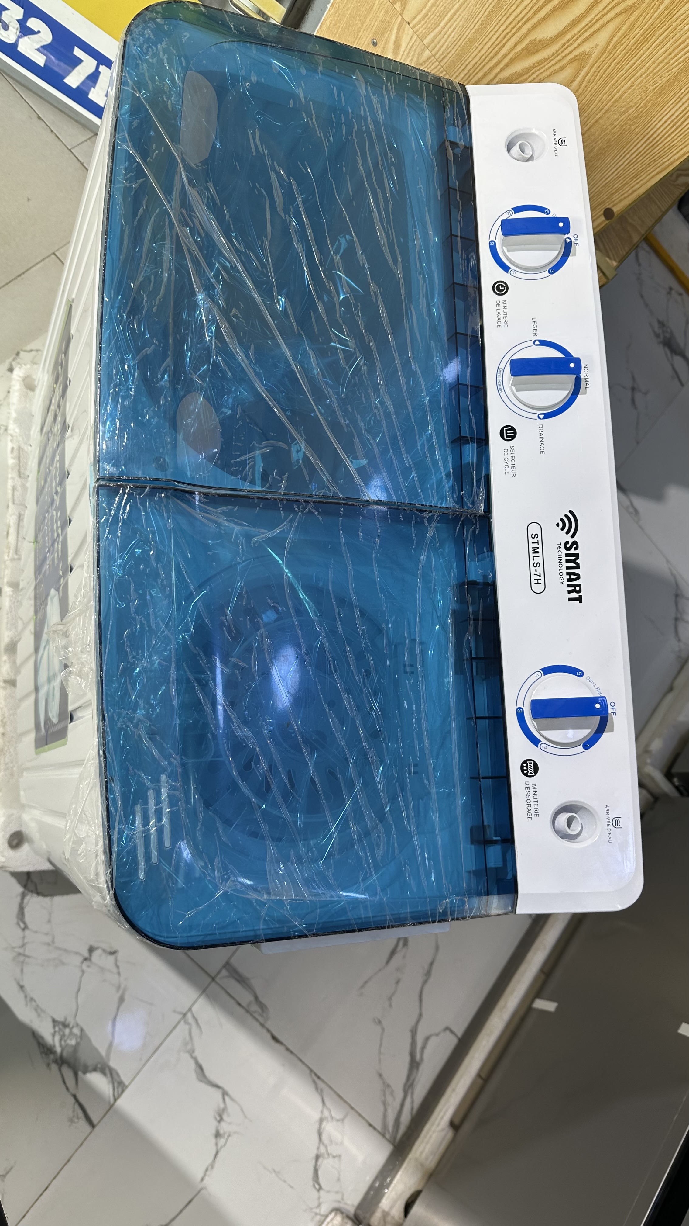 Machine à laver semi-automatique 