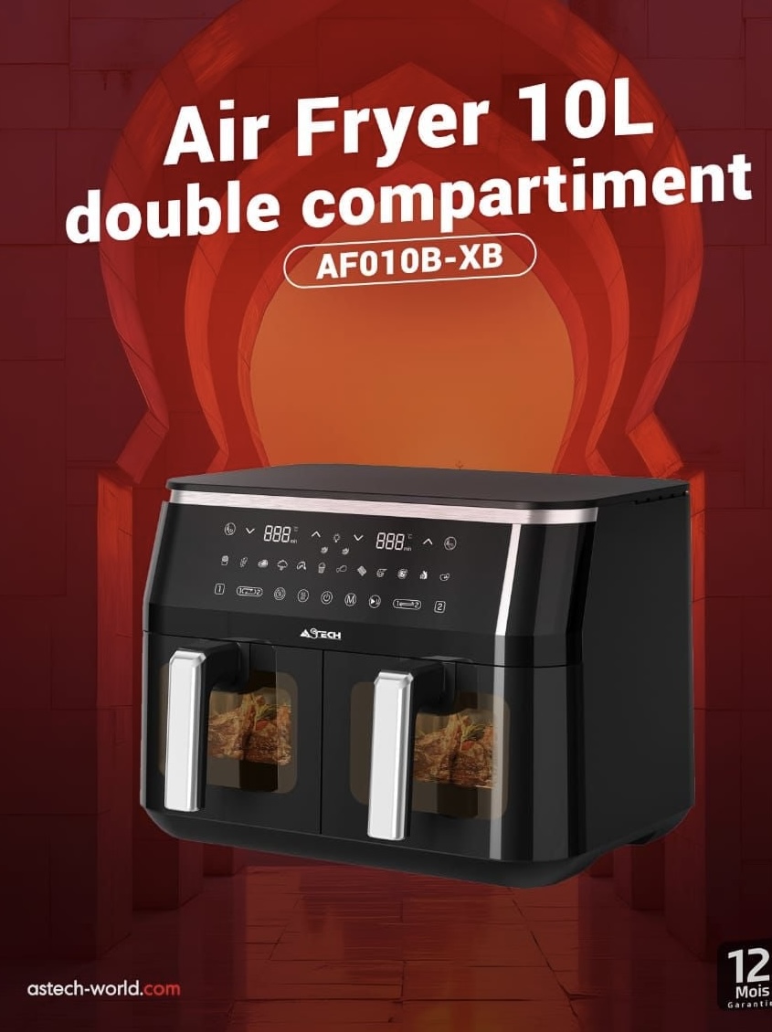 Air fryer double compartiment 