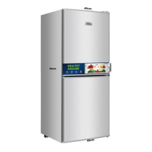 REFRIGERATEUR DESKA COMBINE 2TIROIRS PM GRIS BF166DKG