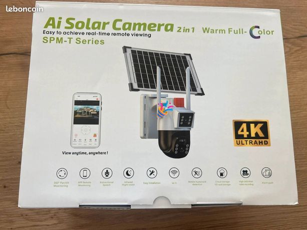 caméra de sécurité solaire de la série SPM-T