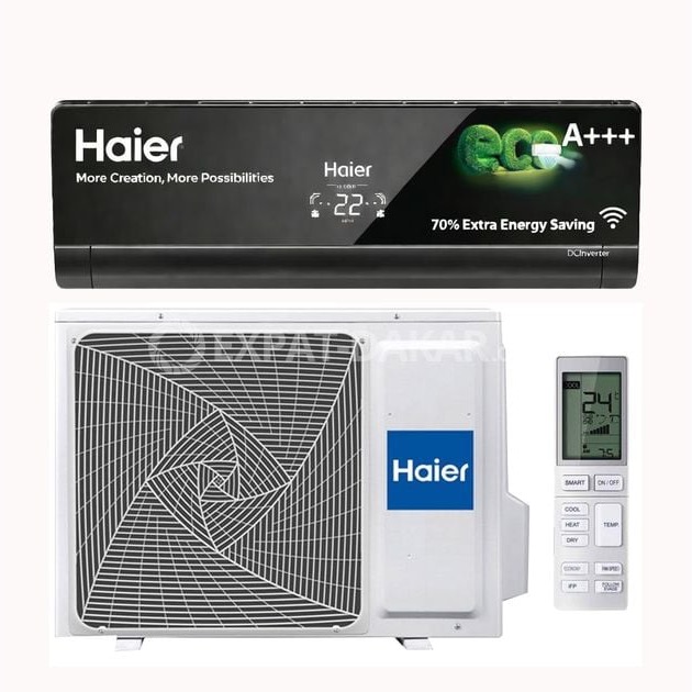 Climatiseur inverter Avec wifi de chez haier 