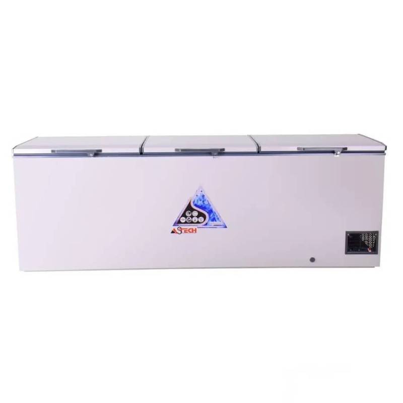 Congélateur Astech Horizontal 3 Portes 900 Litres Gris CH920AC