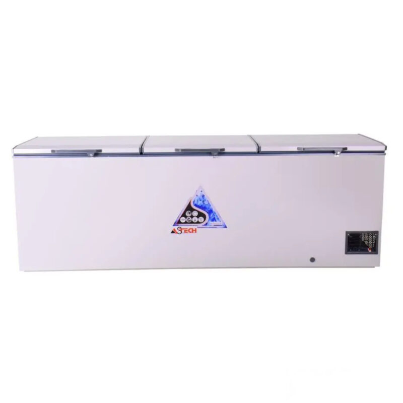 Congélateur Astech Horizontal 3 Portes 900 Litres Gris CH920AC