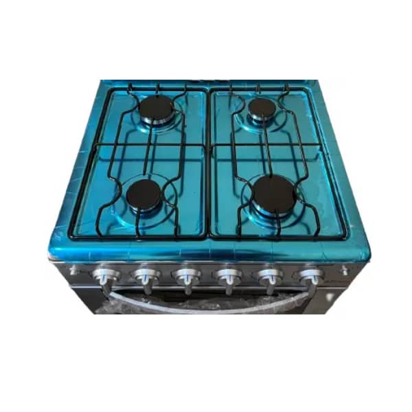 CUISINIERE ASTECH 4FEUX 60X60 INOX MIS CSI-60MS